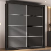 Guarda-Roupas Casal 2 Portas de Correr 4 Gavetas Chicago Multimóveis MP4315