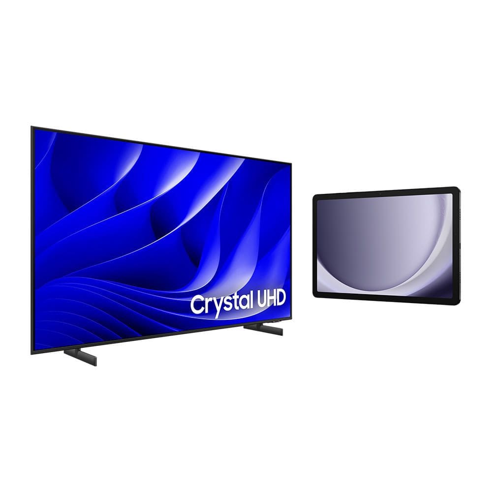 Combo Smart Big TV 85" Crystal UHD 4K 85DU8000 2024 + Galaxy Tab A9+ (Wi-Fi)