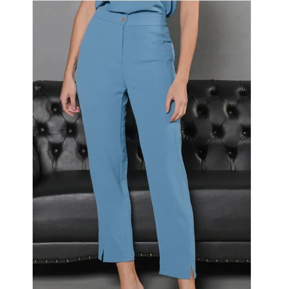 Calça com bolsos laterais Miralis