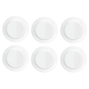 Pratos Rasos Duralex Opaline Menu 24cm 12 Unidades - Nadir 5743