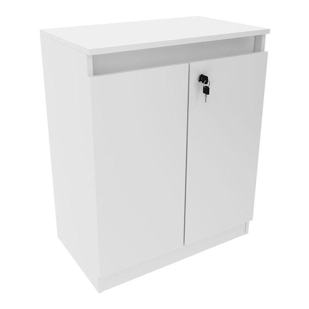 Armário Balcão Para Escritório Me4149 Branco - Tecnomobili