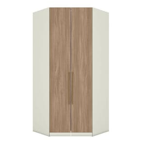 Armário De Canto Closet 2 Portas Predileto Areia Jequitibá - Henn
