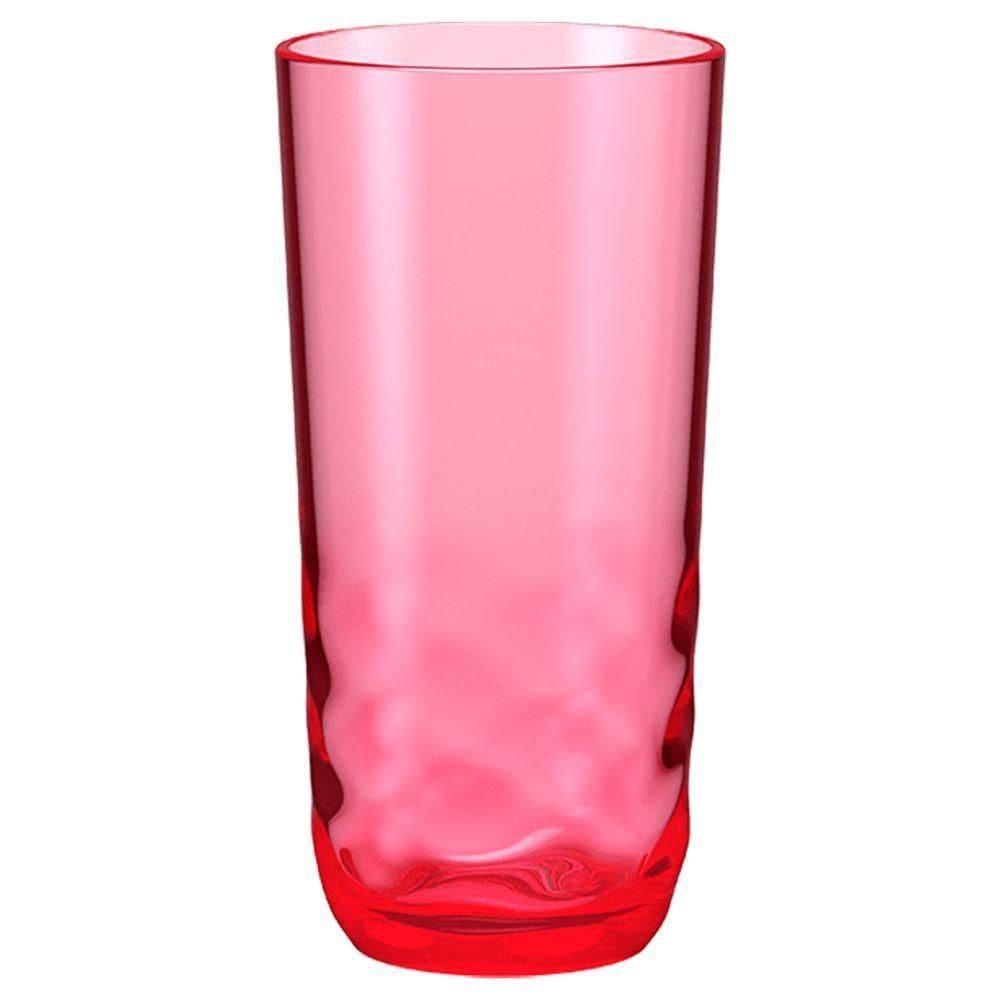Copo Alto De Poliestireno 350ml Waze Coza - Brinox Rosa Sorbet 20319/0527