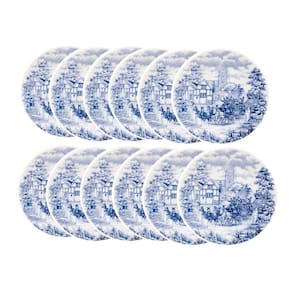 Prato De Sobremesa Cerâmica 18cm Donna Cena Inglesa 12 Unidades - Biona