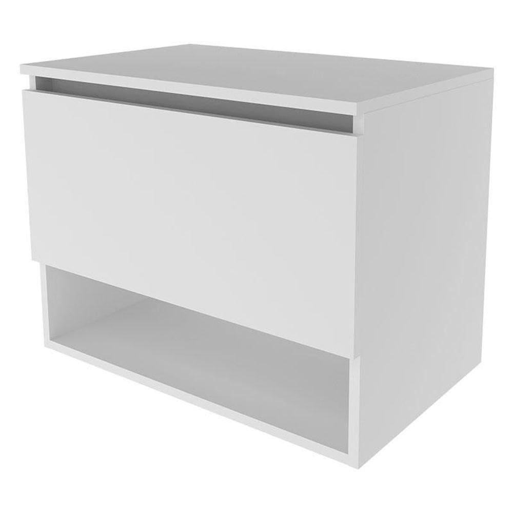 Balcão Gabinete Suspenso Para Banheiro Bn3606 Branco - Tecnomobili