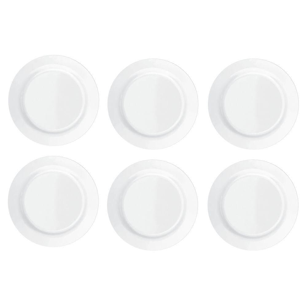 Pratos Rasos Duralex Opaline Menu 24cm 24 Unidades - Nadir 5743