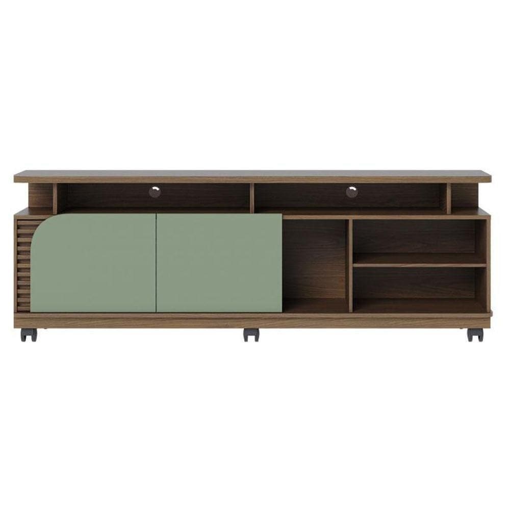 Rack Bancada Jurerê 1.8 Amendôa Hortelã - Colibri