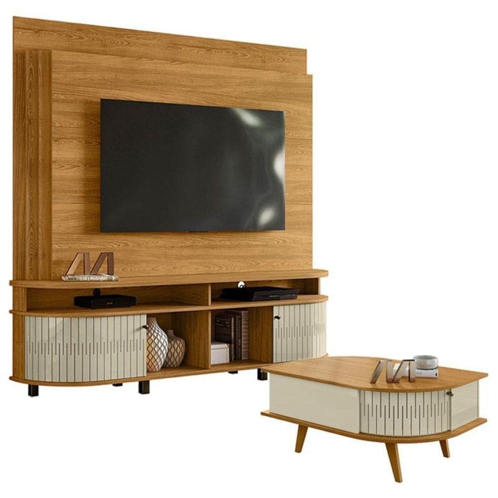 Estante Home Theater Daytona Com Mesa De Centro Indianápolis