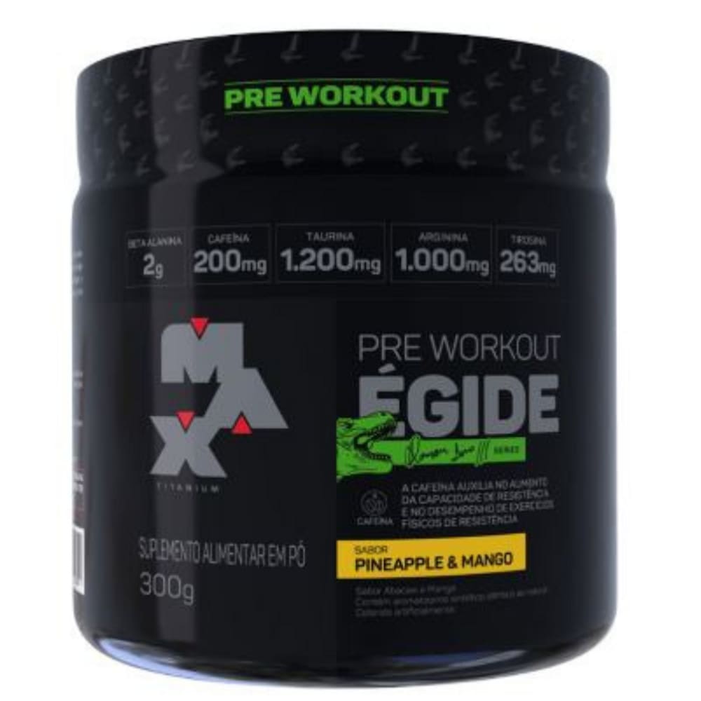 ÉGIDE - Pré Treino (300g) Max Titanium