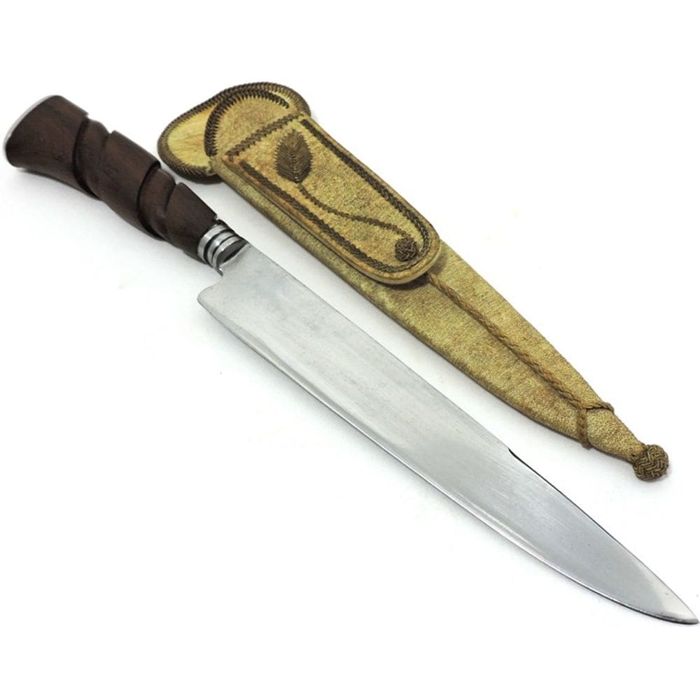 Faca Solingen Franz Wenk Carbono, c/Bainha - Lâm - 20 cm.