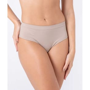 Calcinha super conforto cintura alta sem costura nas laterais