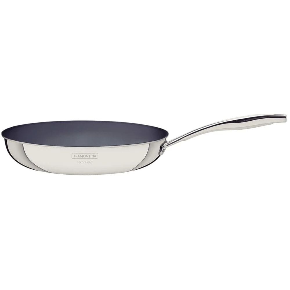 Frigideira Tramontina 26cm Aço Inox Grano Corpo Triplo Cerâmico Grafite 62155266