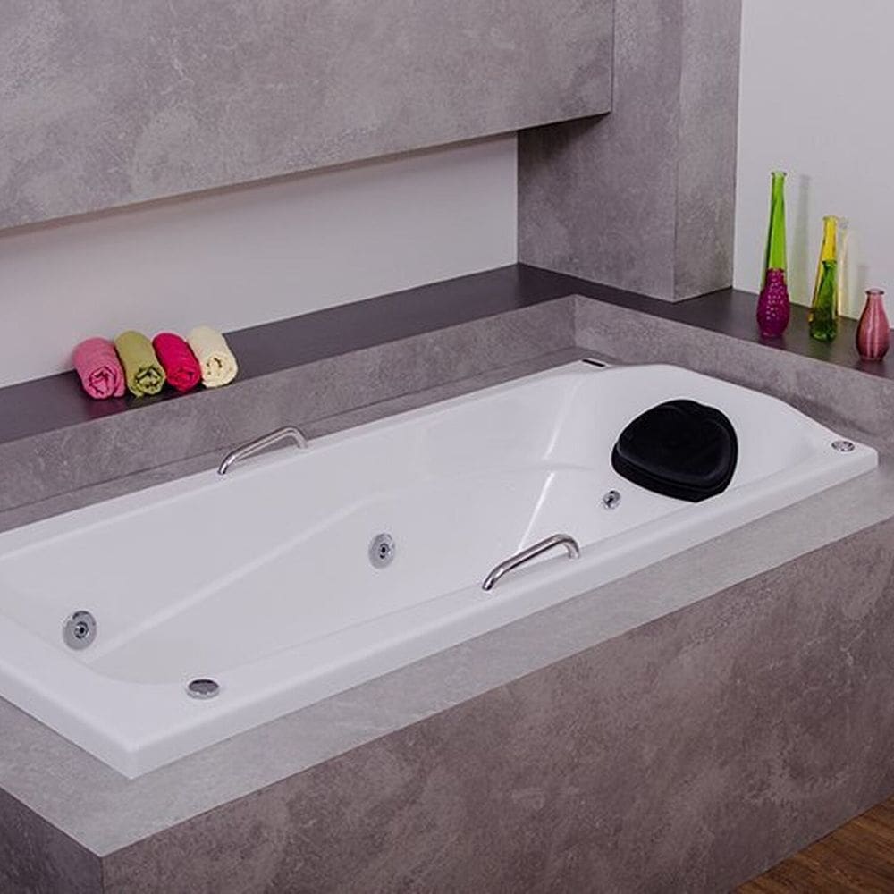 Banheira de Hidromassagem Bella em Gel Coat Gran Luxo 170cm - sem Aquecedor - Volume Ideal 135 Litro - 220V