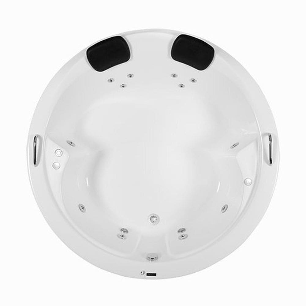 Banheira de Hidromassagem Firenze em Gel Coat Gran Luxo com Aquecedor 140cm - Volume Ideal 210 Litro - 220V