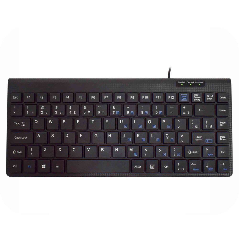 Teclado Usb Mini Kmex KB-D428 Preto