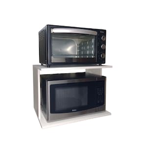 Suporte para micro-ondas e forno em MDF