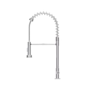 Kit 2 Torneiras Gourmet Bancada Cozinha Escovada Água Fria Civitt Cromado