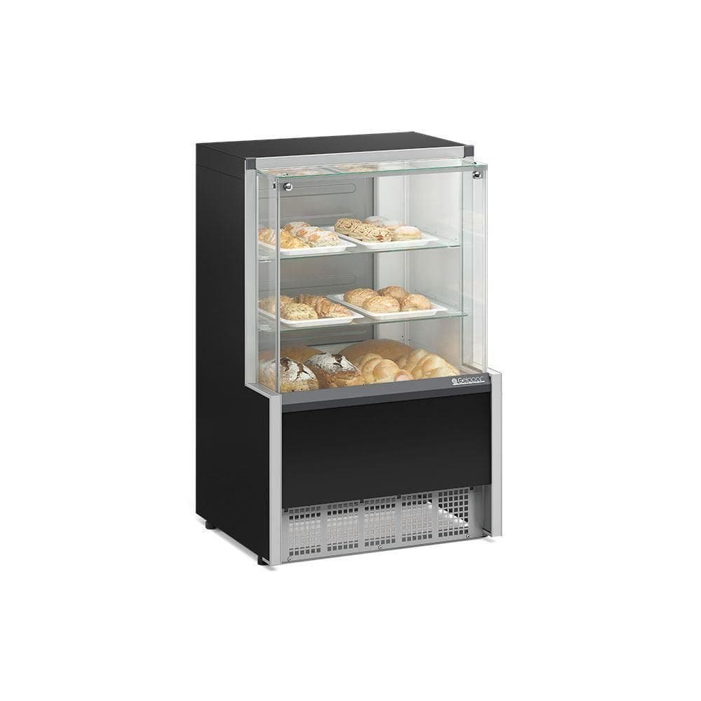 Balcão Seco Mpna075r Gelopar Aurora Seco 0,74mt Preto Bivolt