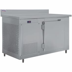 Balcão De Encosto 1 Porta Rf034 Frilux Balcão Refrigerado Inox 220v