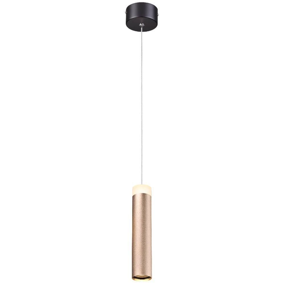 Dinamica Pendente Dcd01133 Led 7w 3000k Acrilico Dourado