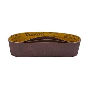 Cinta de Lixa Makita Grão 100 75x533mm 3 Unidades