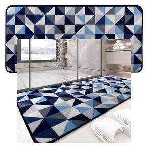 2 Tapete Banheiro Grande Absorvente Antimofo Ca D12 50X100