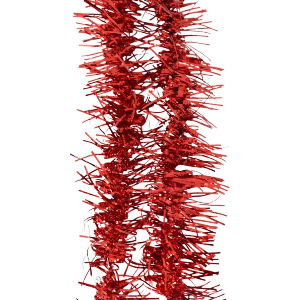 Festao De Natal Colorido Metaloide 7X200cm 1Un Cor Vermelho