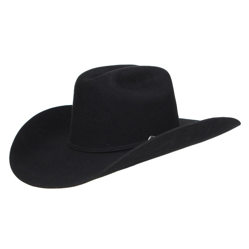 Chapéu Feltro Premium 3x Super Bull Preto Forrado Stetson 31324