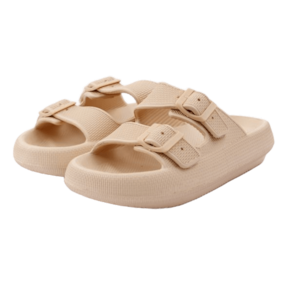 Sandália Ortopédica Fly Feet Nuvem City Bege Ac356
