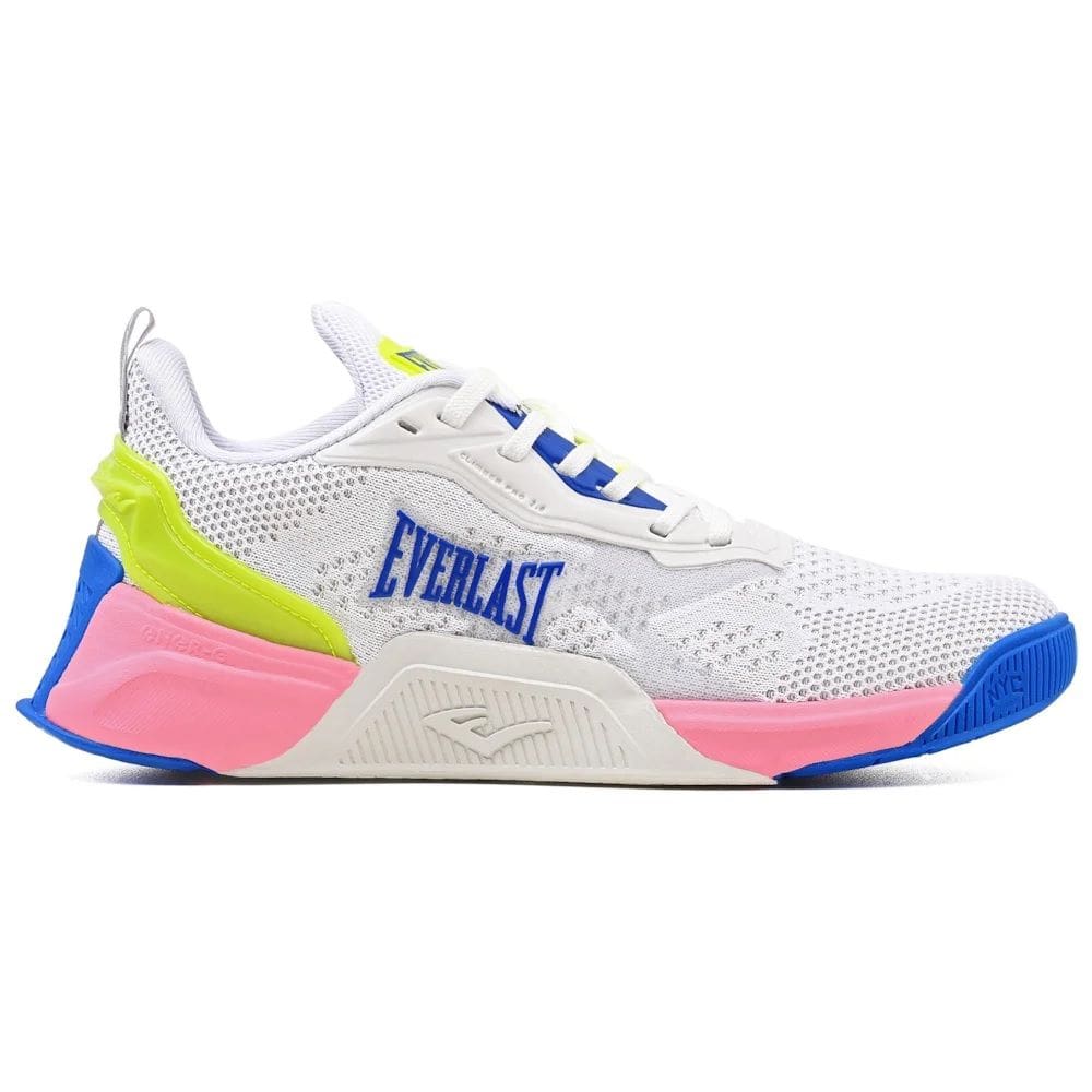 Tênis Everlast Climber Pro 2.0 Feminino - Branco/Rosa/Amarelo