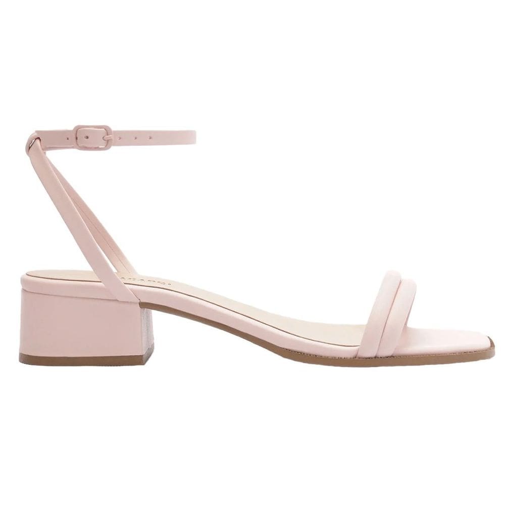 Sandália Anacapri Salto Bloco Tiras