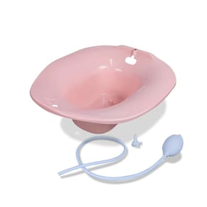 Bacia para Banho de Assento Bidê Lavatório Ducha Higiene Íntima Montserrat