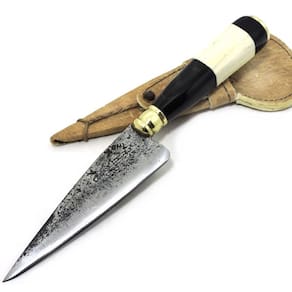 Faca Antiga Tesoura Tosquia, Soldadinho Lâm. 12 cm.