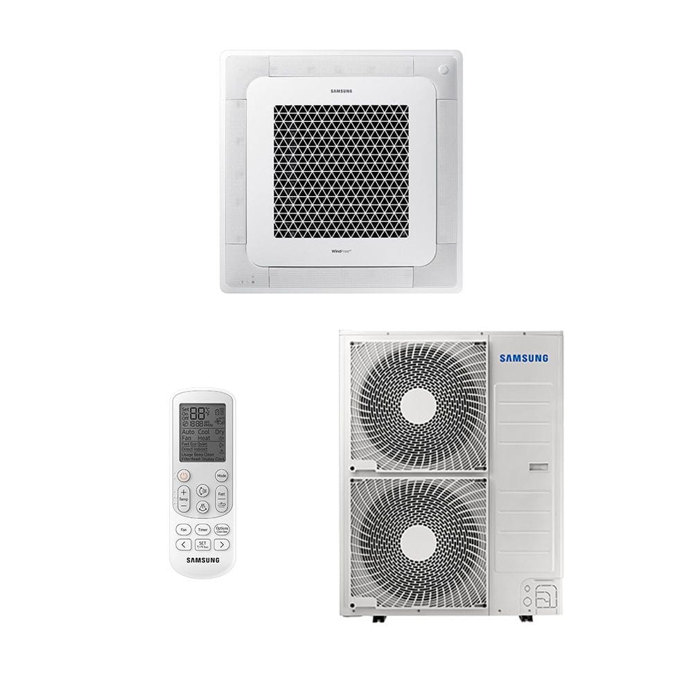 Ar Condicionado Split Cassete 4 Via Inverter R-32 Samsung Windfree 54000 Btus Quente/frio 220V AC060DN4DKG/AZ