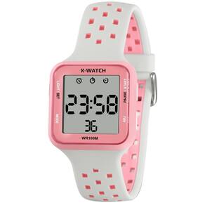 Relógio X-Watch Feminino Ref: Xgppd197 Bxbx Retangular Digital