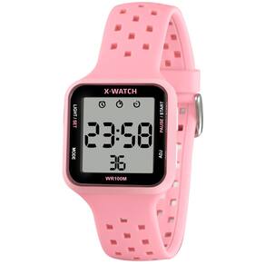 Relógio X-Watch Feminino Ref: Xgppd199 Bxrx Retangular Digital