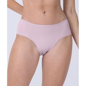 Calcinha cintura alta absorvente para fluxo intenso