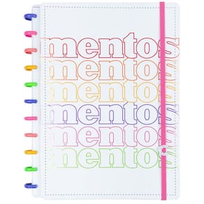 Caderno Inteligente Mentos Cheiro A4 Tamanho Grande Capa Dura Deluxe 11 Discos Universitário Escolar Folha Destacável