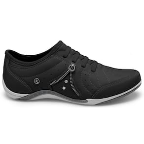 Tênis Feminino Kolosh Casual Calce Fácil Palmilha Gel Brilho