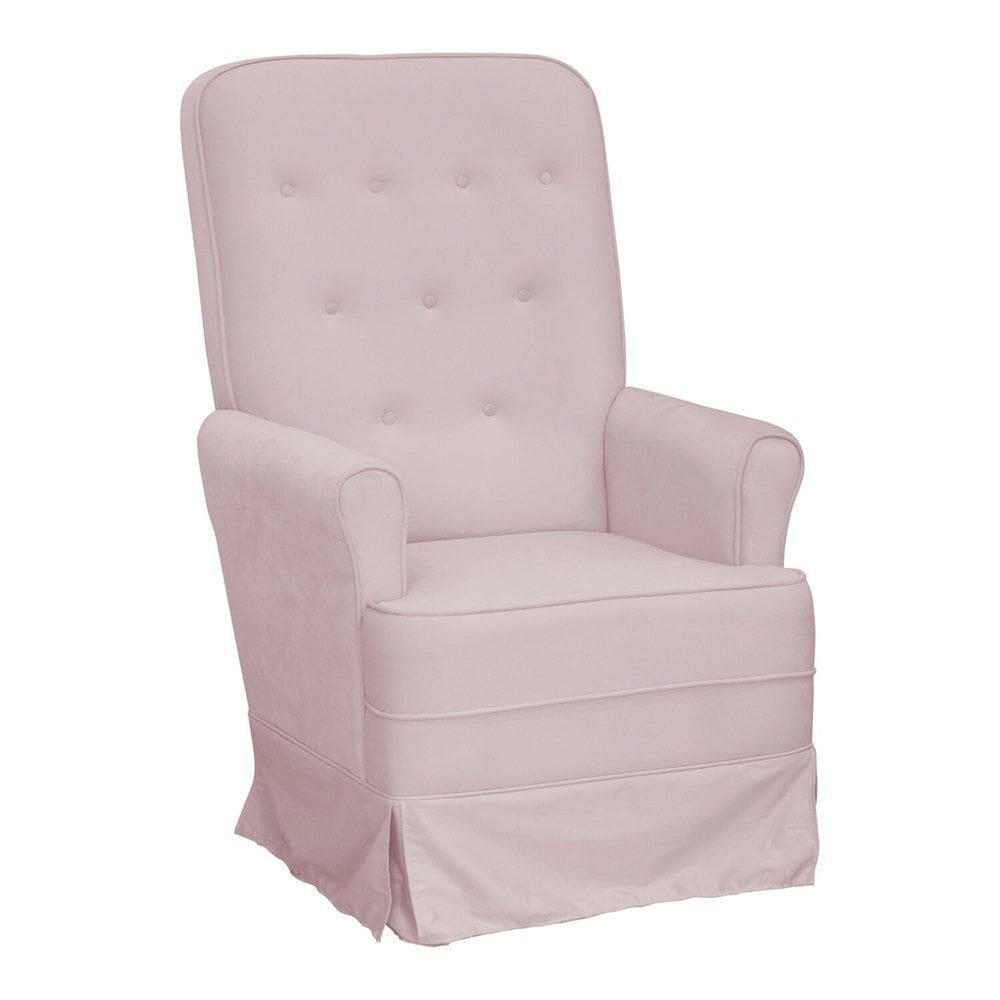 Poltona de Amamentação com Balanço Maria Clara Rose