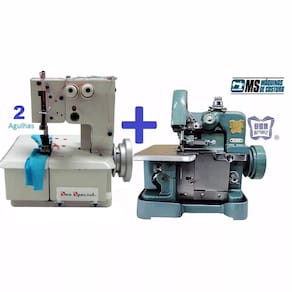Overlock, Overloque + Galoneira (colarete)2 Agulhas- SS