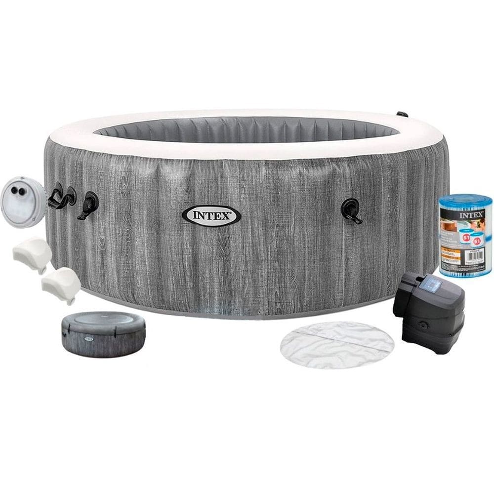 Piscina Spa Inflável Intex 6 Pessoas 1098l C/ Bomba Filtro