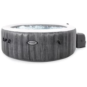 Spa Inflavel Intex 795L 4 Lugares C/ Bomba Filtro Aquecedor E Bolhas