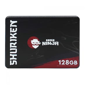 SSD, Shur1ken, 128GB, 2.5", Sata III, Preto - G4mer Ninj4