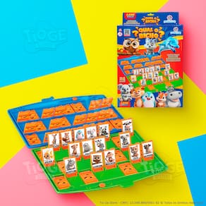 Jogo Recreativo de Adivinhação Qual o Bicho? Brinquedo Divertido para Crianças e Toda a Família Estimula Raciocínio