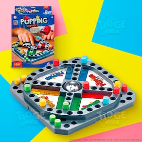 Jogo de Estratégia Popping Movers Tabuleiro Divertido com Dado Pop-Up Brinquedo Divertido para Crianças e Toda a Família