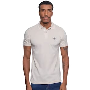 Camisa Polo Masculina Fatal Piquet Bege Areia 29524