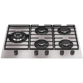 Cooktop Mueller 5 Bocas de Alumínio 77cm com Grade Dupla MCG5BL Bivolt