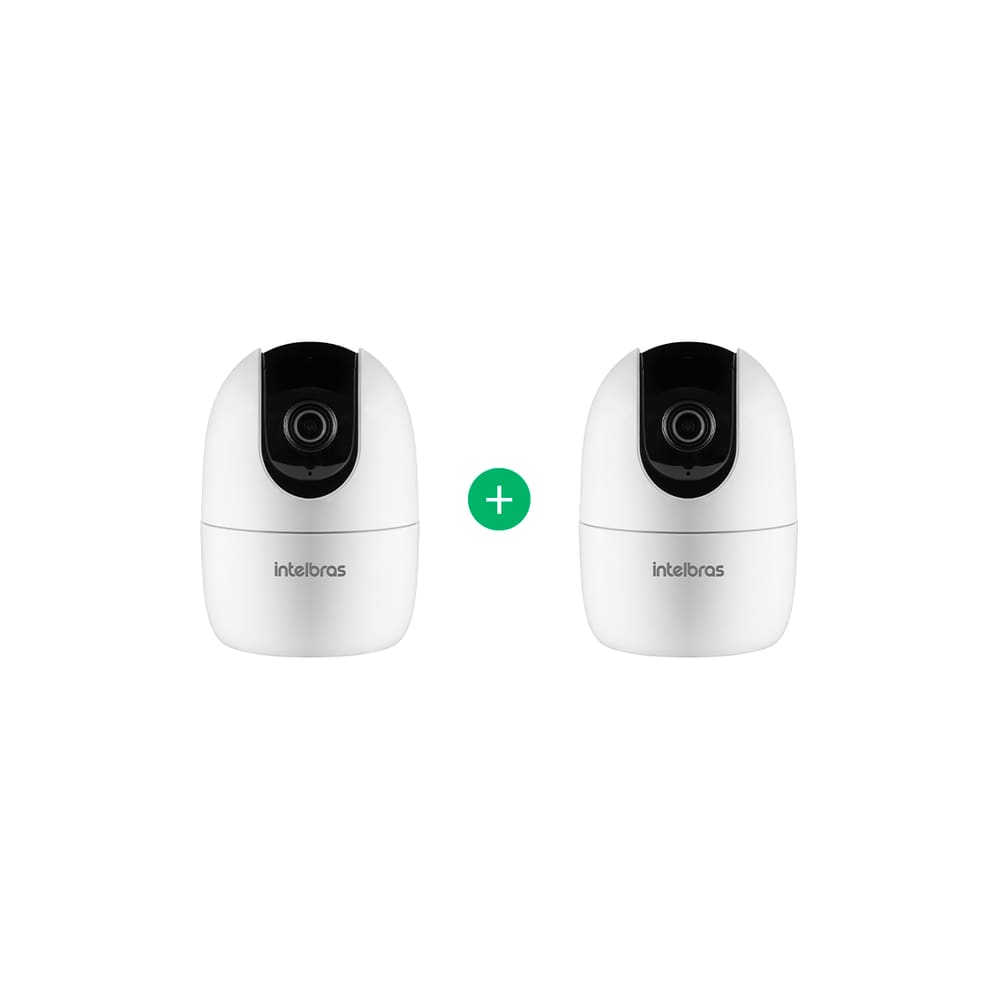 Kit Câmera Inteligente Intelbras IM4 C - 2 unidades