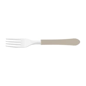 Kit 12 Garfo De Mesa Tramontina Leme Inox Cinza